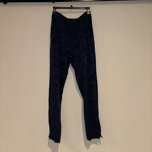 Athleta Navy Blue Camo Pants